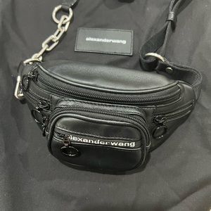 ALEXANDER WANG MINI ATTICA LEATHER BELT BAG